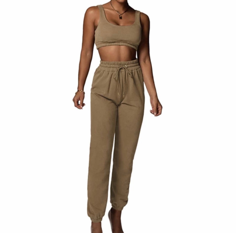 Alexis Two Piece Sweat Pant Set