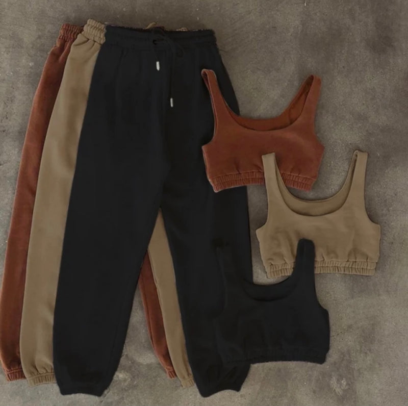 Alexis Two Piece Sweat Pant Set